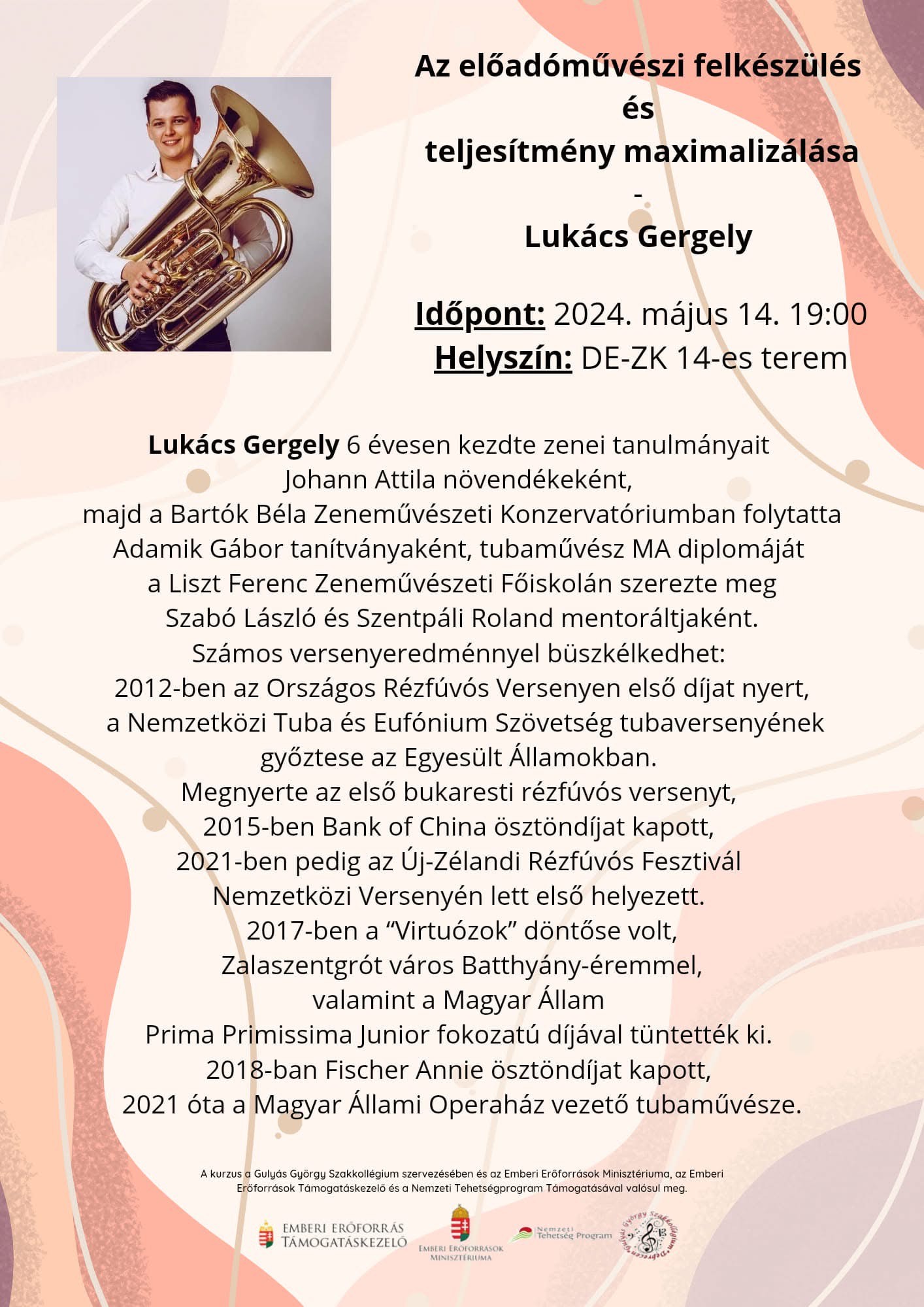 Lukács Gergely - Az előadóművészi felkészülés és teljesítmény maximalizálása